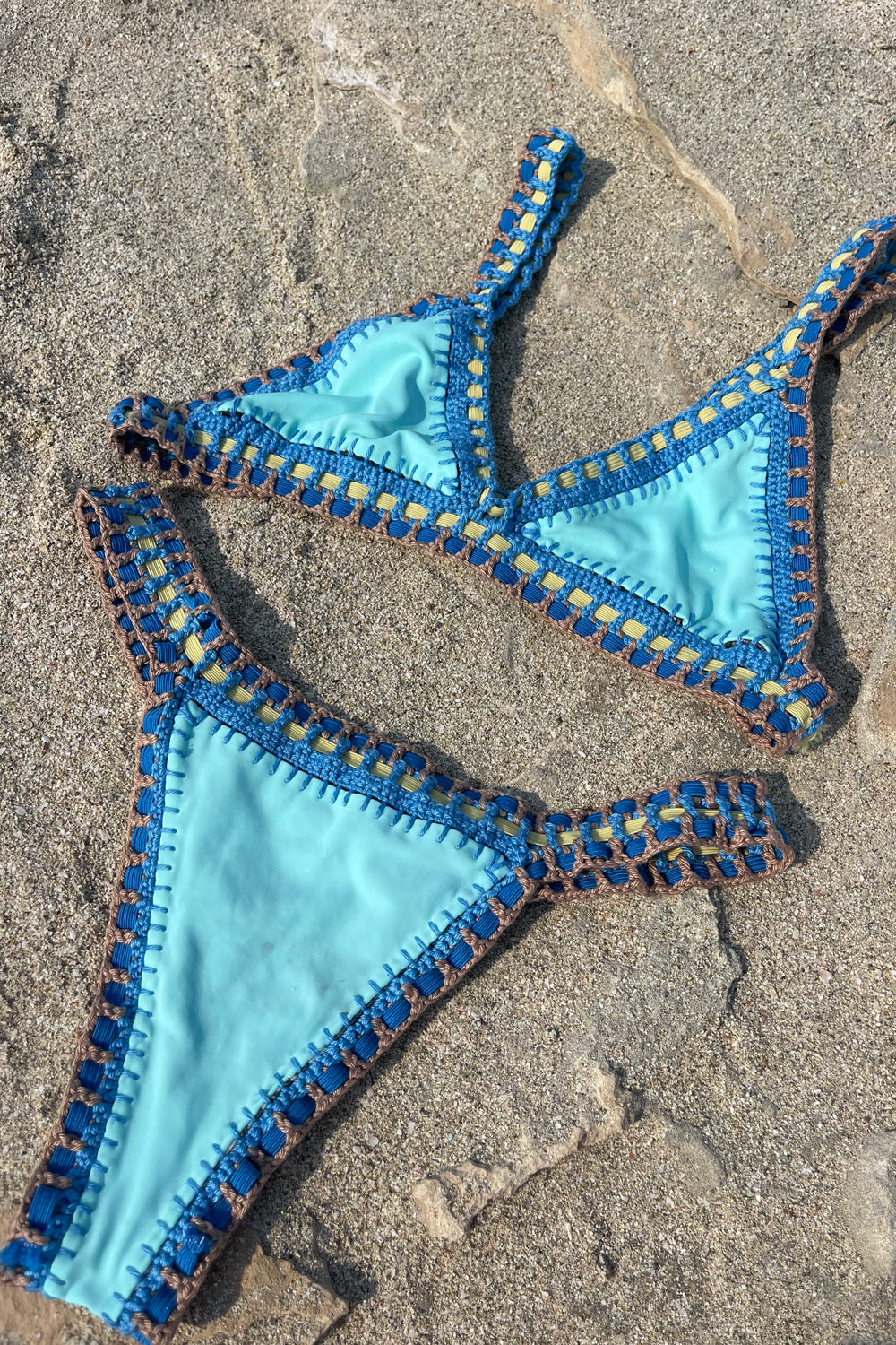 Lipari bikini uncinetto costume mare donna