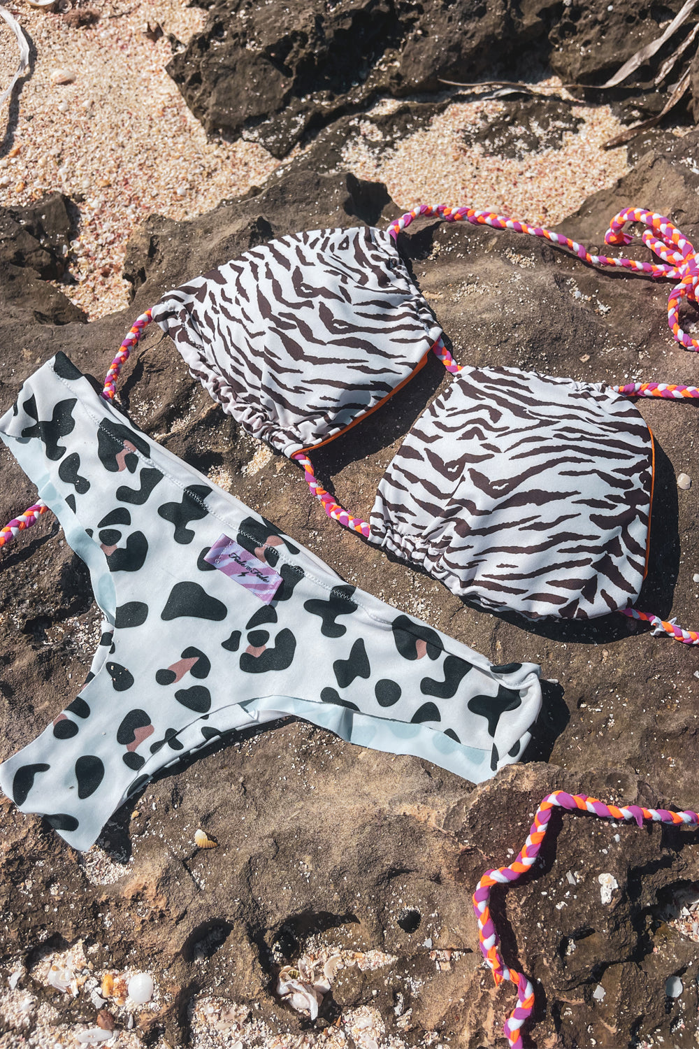 Ostuni triangle bikini swimsuit woman